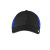 Custom Nike Stretch-to-Fit Mesh Back Cap - Black & Game Royal Front view