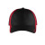 Custom Nike Sphere Performance Cap - Black Gym & Red Front view