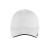 Custom Nike Dri-FIT Stretch Mesh Sandwich Bill Cap - University White & Black Front view