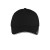 Custom Nike Dri-FIT Stretch Mesh Sandwich Bill Cap - Black & White Front view