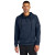 Custom Nike Therma-FIT Pocket 1/4-Zip Fleece Hoodie - Navy Front view