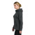 Custom Nike Women's Tech Fleece Full-Zip Hoodie - Anthracite Heather Side View 