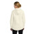 Custom Nike Women's Tech Fleece Full-Zip Hoodie - Pale Ivory Back View 