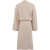 Custom Wellable Cotton Robe - Stone Back
