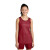 Custom Sport-Tek Youth PosiCharge Reversible Mesh Tank - Deep Red/White Front view