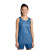 Custom Sport-Tek Youth PosiCharge Reversible Mesh Tank - Carolina Blue/White Front view