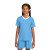 Custom Sport-Tek Youth Competitor United V-Neck - Carolina Blue/White Front view