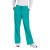 Custom Wink Women's Petite WorkFlex Flare Leg Cargo Pant - Teal Blue 