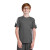 Custom Sport-Tek Youth Competitor United Crew - Iron Grey/White 