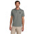 Custom Carhartt Force Sun Defender Polo - Asphalt Grey Front view