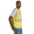 Custom CornerStone ANSI 107 Class 2 Dual-Color Safety Vest - Safety yellow Side view