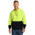 Custom CornerStone Enhanced Visibility Fleece Pullover Hoodie - Safety Yellow Front View 