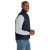 Custom CornerStone Washed Duck Cloth Vest - Navy Side view