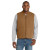 Custom CornerStone Washed Duck Cloth Vest - Duck brown Front view
