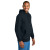 Custom CornerStone Tough Fleece Pullover Hoodie - Navy Side View 