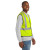 Custom CornerStone ANSI 107 Class 2 Economy Mesh One-Pocket Vest - Safety Yellow Side view