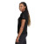 Custom Nike Women's Tech Basic Dri-FIT Polo Shirt - Black Side View 