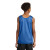Custom A4 Sprint Youth Reversible Mesh Tank - Royal/White back View 