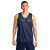Custom A4 Sprint Reversible Mesh Tank - Navy/White Front View 