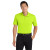 Custom Port Authority Dry Zone UV Micro-Mesh Polo - Saftey Yellow Front View 