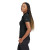 Custom Nike Women's Dri-FIT Players Modern Fit Polo - Black Side view