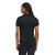 Custom Nike Women's Dri-FIT Players Modern Fit Polo - Black Back view