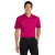 Custom Port Authority Silk Touch Performance Polo - Pink Rasberry Front View 