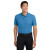 Custom Port Authority Dry Zone Grid Polo - Celadon Blue Front View 