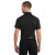 Custom Port Authority Crossover Raglan Polo - Black Back View 