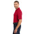 Custom Port Authority EZCotton Polo -  Apple Red Side View 