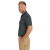 Custom CornerStone Micropique Gripper Polo - Iron gray Side View 