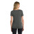 Custom Nike Women's Dri-FIT Cotton/Poly Scoop Neck Tee  - Antracite Back View