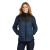 Custom The North Face Women's Chest Logo Everyday Insulated Jacket - Shady Blue Front view