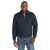 Custom CornerStone Tall Duck Cloth Work Jacket - Navy Front view