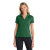 Custom Nike Women's Dri-FIT Micro Pique 2.0 Polo - Gerge Green Front View