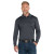 Custom CornerStone Select Snag-Proof Long Sleeve Polo - Charcoal Front View 