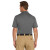 Custom CornerStone Industrial Snag-Proof Pique Polo - Charcoal Back view