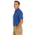 Custom CornerStone Industrial Snag-Proof Pique Polo - Royal Side view