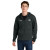 Custom The North Face Double-Knit Full-Zip Hoodie - Asphalt Grey Front view