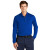 Custom Nike Dri-FIT Micro Pique 2.0 Long Sleeve Polo - Game Royal Front View