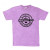 Custom Acid Washed T-Shirt Screen Print - Lavender