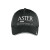 Custom Nike Dri-FIT Stretch Mesh Sandwich Bill Cap - Anthracite & White Front view 