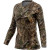 Custom Mossy Oak Women's 4.4 oz. Polyester Interlock Long Sleeve T-Shirt - MO-Country DNA Front View 