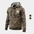 Custom Mossy Oak Men's 8.2 oz. Polar Fleece Pullover Hoodie W/ Kangaroo Pockets - Mo-Country DNA Front View 