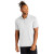 Custom Mercer+Mettle Stretch Jersey Polo - White Front View