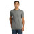 Custom Next Level Apparel Adult CVC Tee - Stone Gray Front View 