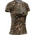 Custom Mossy Oak Women's 4.4 oz. Polyester Interlock Short Sleeve T-Shirt - MO-Country DNA Front View 