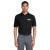 Custom Nike Dri-FIT Classic Polo Shirt - Black Front view