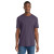 Custom Port & Co Beach Wash Garment-Dyed Tee - Vintage Plum Front View