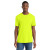 Custom Port & Co Beach Wash Garment-Dyed Tee - Neon Yellow Front View